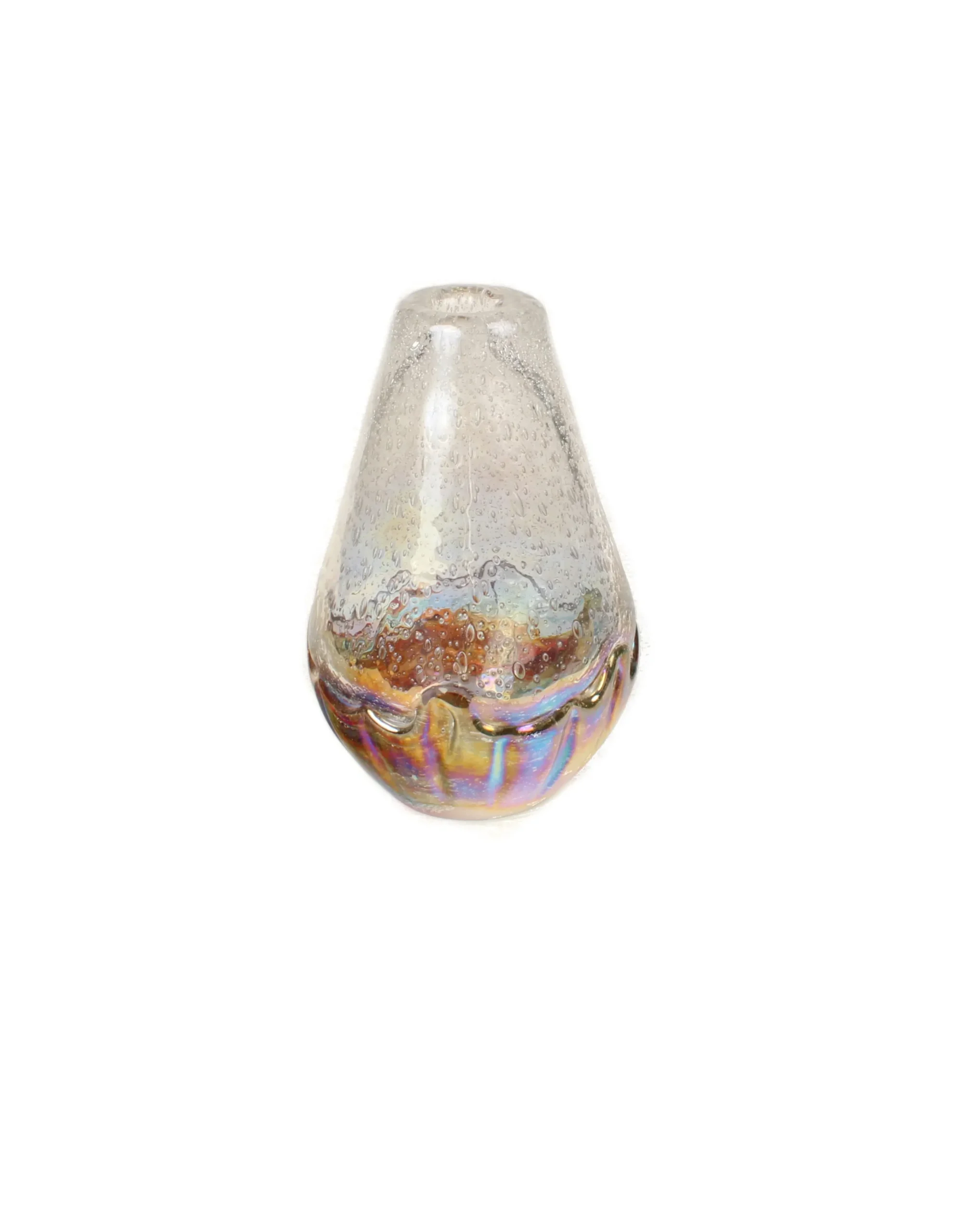 Viz Glass Aurora Bloom - Handblown Art Glass Vase (Item #7595)