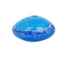 Viz Glass Azure Drift - Handblown Art Glass Sculpture (Item #8006)