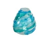 Viz Glass Azure Tides - Handblown Art Glass Vase (Item #8017)