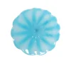Viz Glass Azure Whirl, Large: Pinwheel Wall Art (Item 7585BIR)
