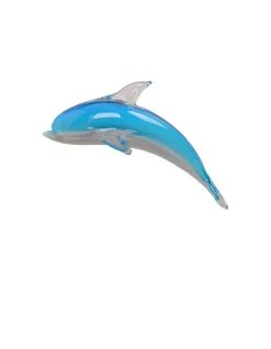 Viz Glass 7652BIR Dolphin Wall Art