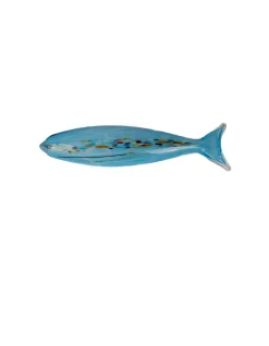 Viz Glass 7644BIR Fish Wall Art