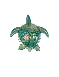 Viz Glass 7821BIR Tropical Sea Turtle Wall Art