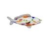 Viz Glass Carnival Reef - Handblown Art Glass Fish Sculpture (Item #7906)