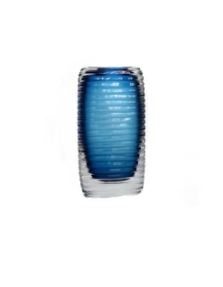 Viz Glass Celestial Strata - Handblown Art Glass Vase (Item #7590)