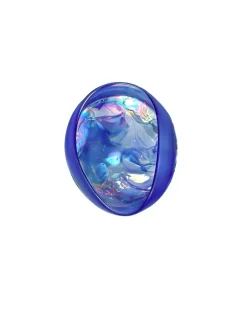 Viz Glass Celestial Tide River Stone Wall Art (Item 7110SIR)