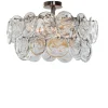 Viz Glass CH-B10-5PN-DK Prelude Semi-Flush Sconce
