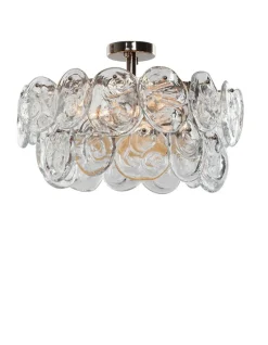 Viz Glass CH-B10-5PN-DK Prelude Semi-Flush Sconce