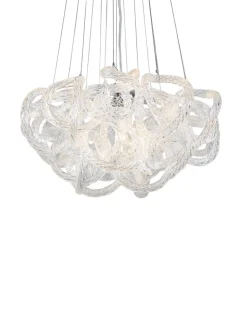 Viz Glass CH-2416-5C Small Infinity Chandelier