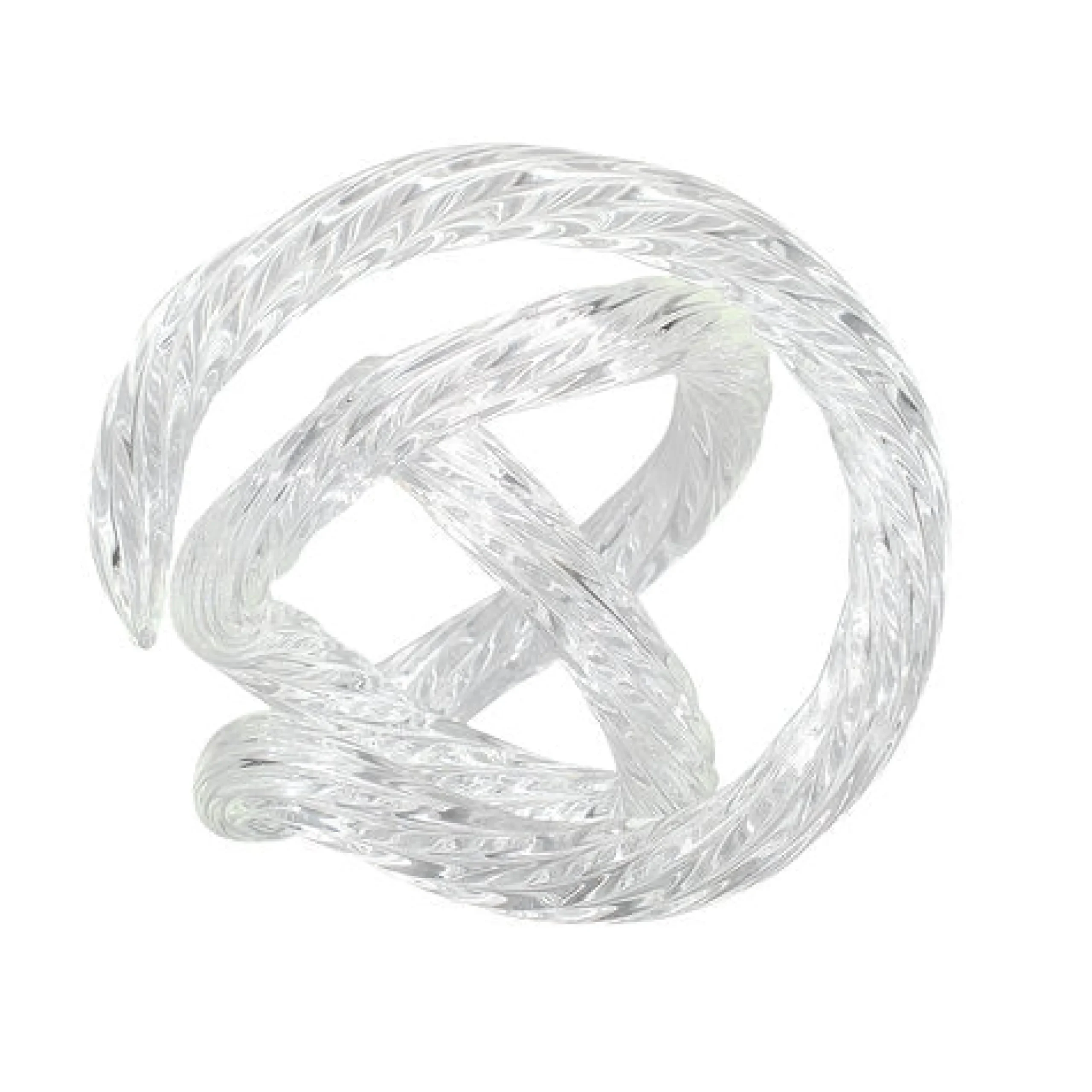 Viz Glass CH-2416-5C Small Infinity Chandelier