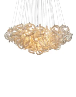 Viz Glass CH-2416-13CH Large Infinity Chandelier