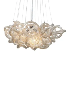 Viz Glass CH-2416-5CH Small Infinity Chandelier