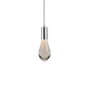 Viz Glass CH-C2L2-1R Cosmopolitan Pendant Clear Bubble Raindrop