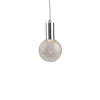 Viz Glass CH-C2R4-1R Cosmopolitan Pendant Clear Crackled Round