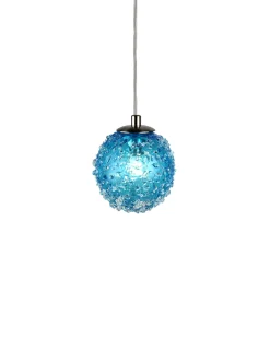 Viz Glass CH-D2SBA-1R Cosmopolitan Pendant Aqua Snowball
