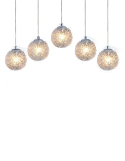 Viz Glass CH-D2SBC-5L Cosmopolitan Chandelier Clear Snowball