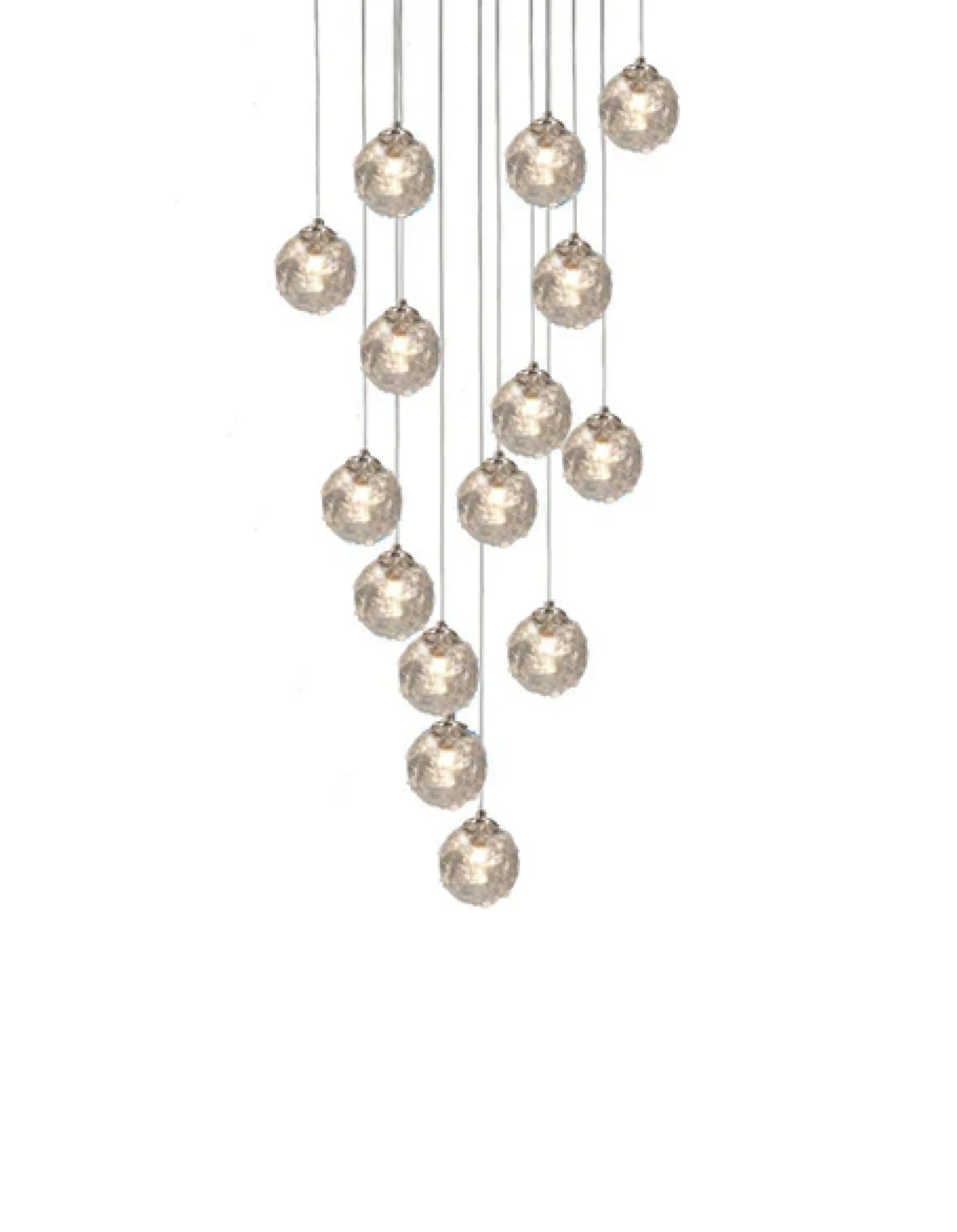 Viz Glass CH-D2STC-15R Cosmopolitan Chandelier Clear Morning Star
