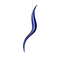 Viz Glass CH-E21B Tessera Cobalt Blue Avolare Glass Piece