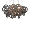 Viz Glass CH-2416-5MT Small Infinity Chandelier