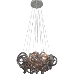 Viz Glass CH-2416-5MT Small Infinity Chandelier