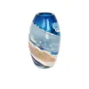 Viz Glass Coastal Dream - Handblown Art Glass Vase (Item #8002)