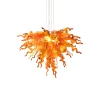 Viz Glass ColorSelect Autumn Small Blown Glass Chandelier