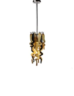 Viz Glass ColorSelect Baltic Amber Blown Glass Pendant