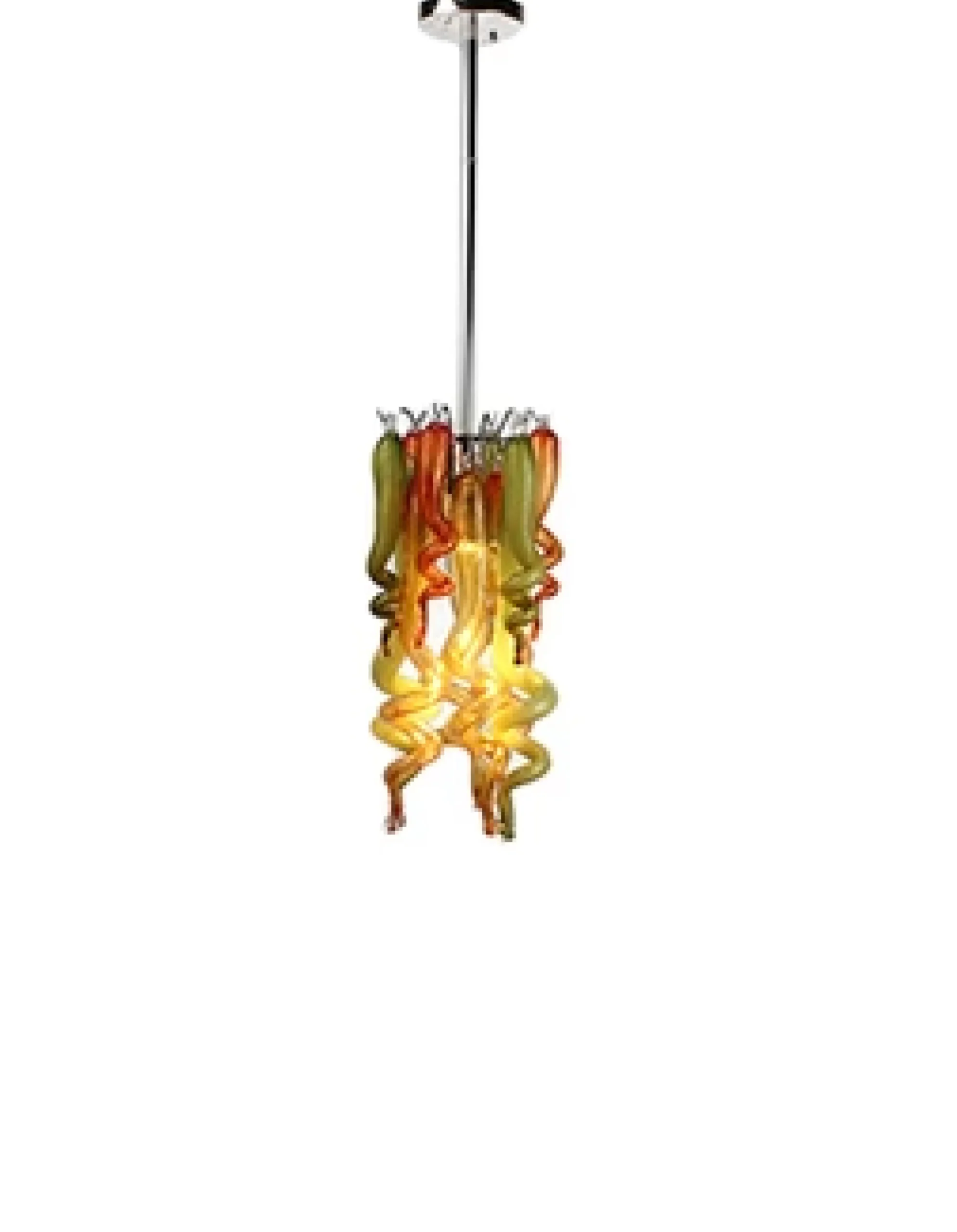 Viz Glass ColorSelect East Coast Autumn Blown Glass Pendant