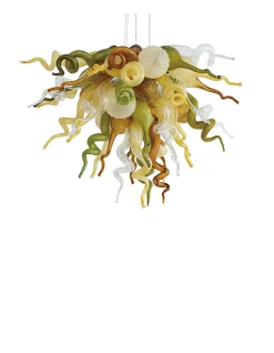 Viz Glass ColorSelect High Sierra Small Blown Glass Chandelier