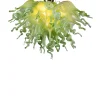 Viz Glass ColorSelect Mint Macaroon Mini Blown Glass Chandelier