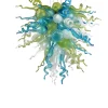 Viz Glass ColorSelect Ocean Mist Large Chandelier