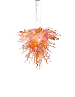 Viz Glass ColorSelect Twilight Large Chandelier