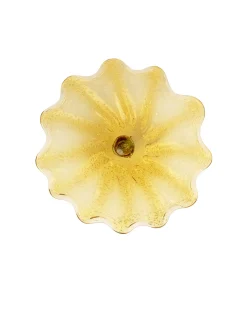 Viz Glass Golden Dawn, Large: Bubble Blast Wall(Item# 6313BIR)