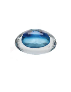 Viz Glass Midnight Gem - Handblown Art Glass Vase (Item #7569)