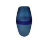Viz Glass Midnight Serenity - Handblown Art Glass Vase (Item #8025)