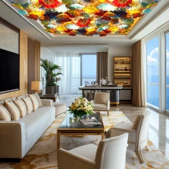 Viz Glass N4132S Natura Ceiling Glass