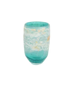 Viz Glass Ocean Mist - Handblown Art Glass Vase (Item #8000)