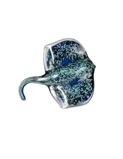 Viz Glass Ocean's Elegance, Large: Stingray Wall Art (Item# 7700BIR)