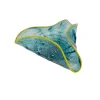 Viz Glass Ocean's Embrace - Handblown Art Glass Three-Folded Platter (Item #4130TB)