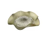 Viz Glass Olive Grove - Hard Candy Handblown Art Glass Platter (Item #7327TB)
