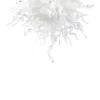Viz Glass Opaline White Leaf Kit for ColorSelect Chandeliers (item 040I-16)