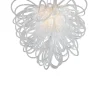 Viz Glass Orion Angel Large Blown Glass Chandelier