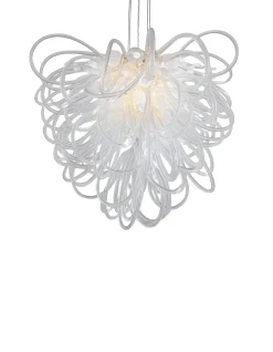 Viz Glass Orion Angel Large Blown Glass Chandelier