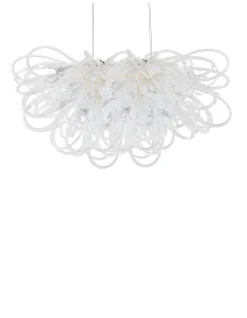 Viz Glass Orion Angel Linear Blown Glass Chandelier