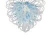 Viz Glass Orion Aqua Large Blown Glass Chandelier