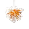 Viz Glass Orion Autumn Small Blown Glass Chandelier