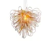 Viz Glass Orion Canyon Shadow Large Blown Glass Chandelier