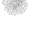 Viz Glass Orion Smoke Grey Small Blown Glass Chandelier
