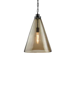 Viz Glass P-A7-CH Champagne Vintage Pendant
