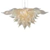 Viz Glass Radiant Gold Chandelier by